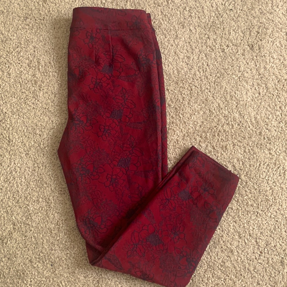 Red & Black Work Pants